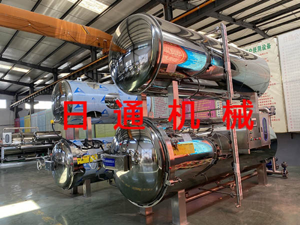 双层热水循环调理型杀 菌锅